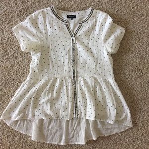 Adorable Roolee Cotton Babydoll Top